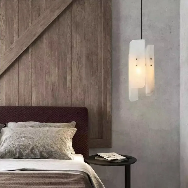 Light Emitting Diode Marble Chandelier Creative Design Lights Home Decoration Dining Bedroom Bedside