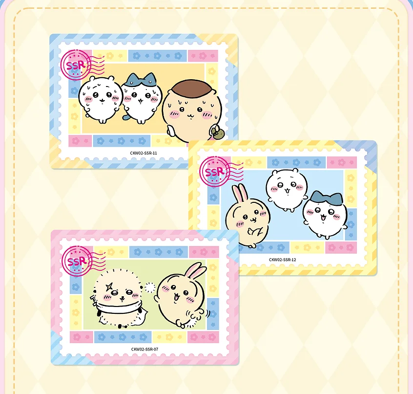 KABAO Original Chiikawa Sammelkarte Quadratisch Kawaii Charakter Hochwertige Anime-Spielzeugkarte Cartoon Dekorative Niedliche Sammelgeschenk – Detail 21