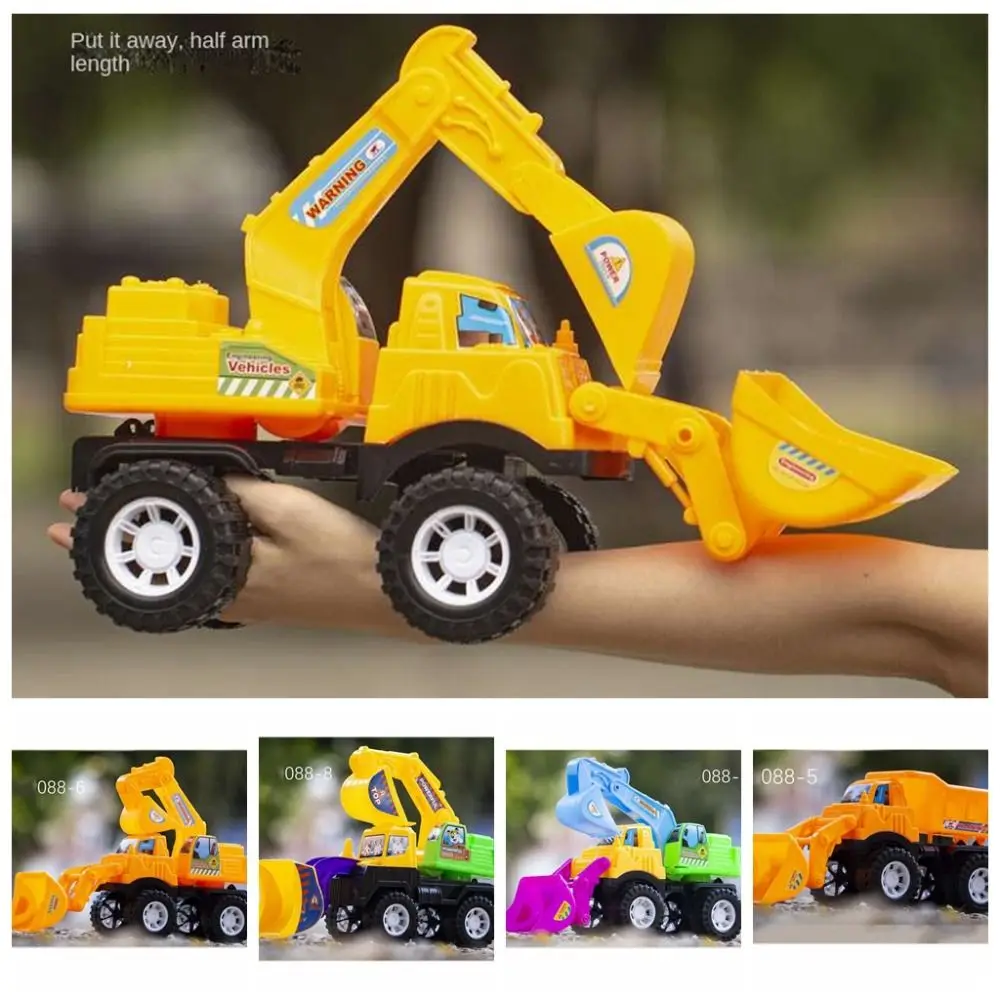 

Dump Truck Engineering Excavator Toy Farmer Vehicle Crane Engineering Vehicle Toy Tipping bucket Bulldozer Large Size