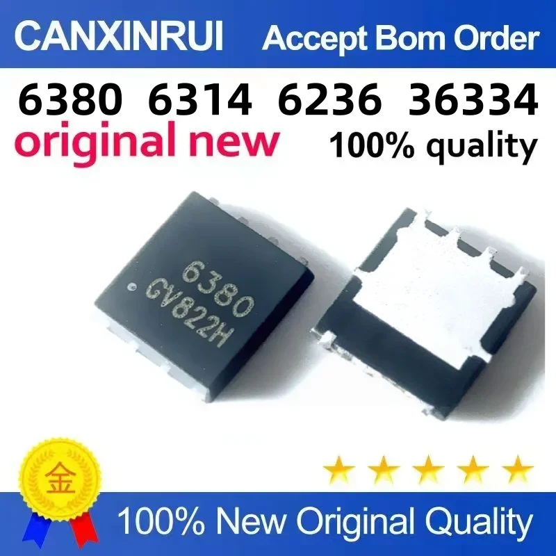 

(5 pieces) Brand new AON6380 6380 AON6236 6236 AON6314 6314