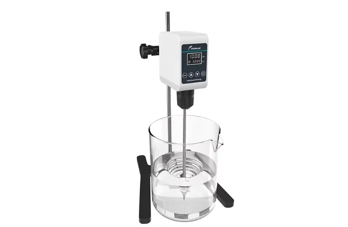 Stirrer Laboratory Digital Display Overhead Stirrer Electric Mixer Laboratory Equipment 5/10L 1200rpm 110/220V OS-10S