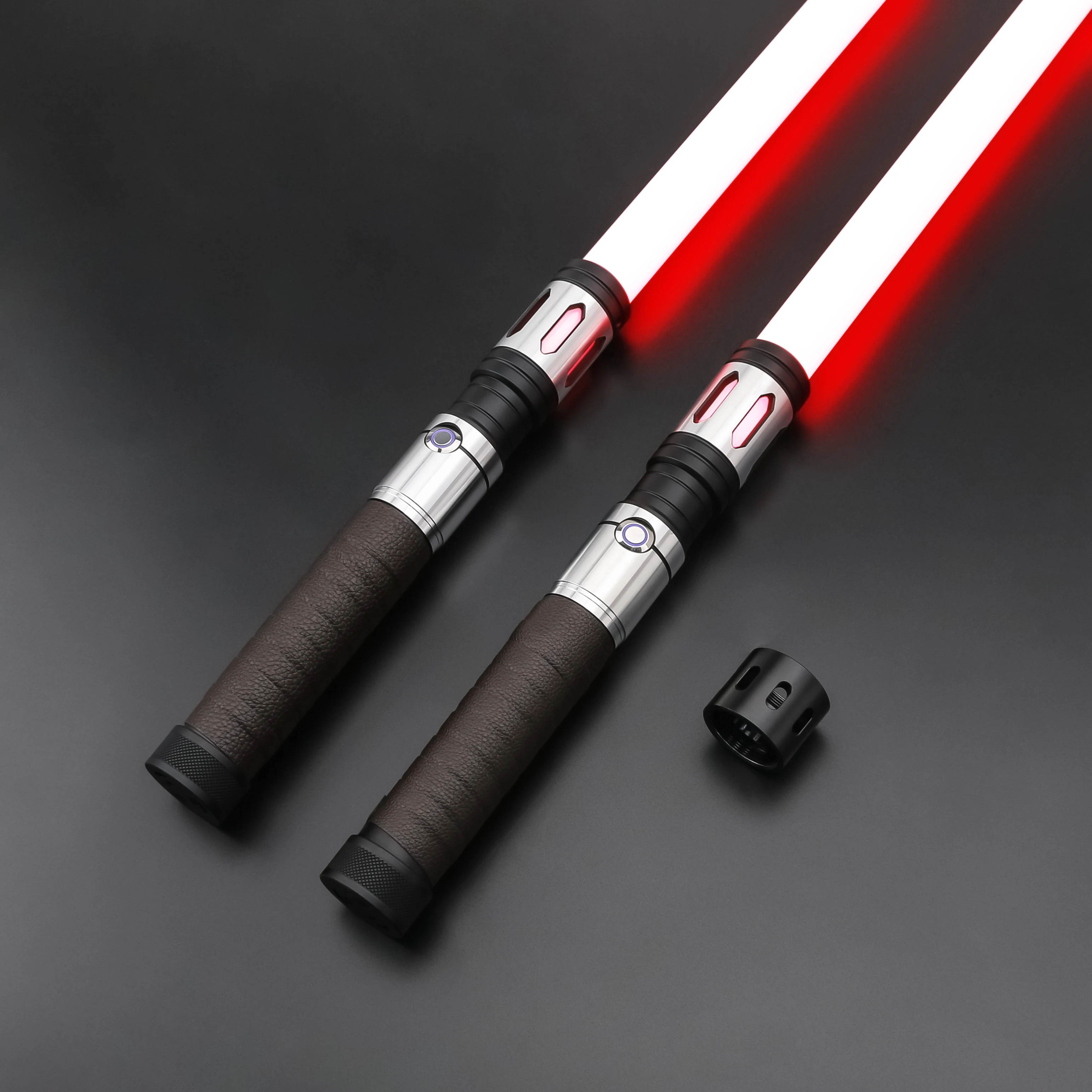 TXQSABER New Lightsaber Heavy Dueling  Metal Hilt Smooth Swing  Old Style  Multiple Colors Sounds Change FOC Laser Sword Toys