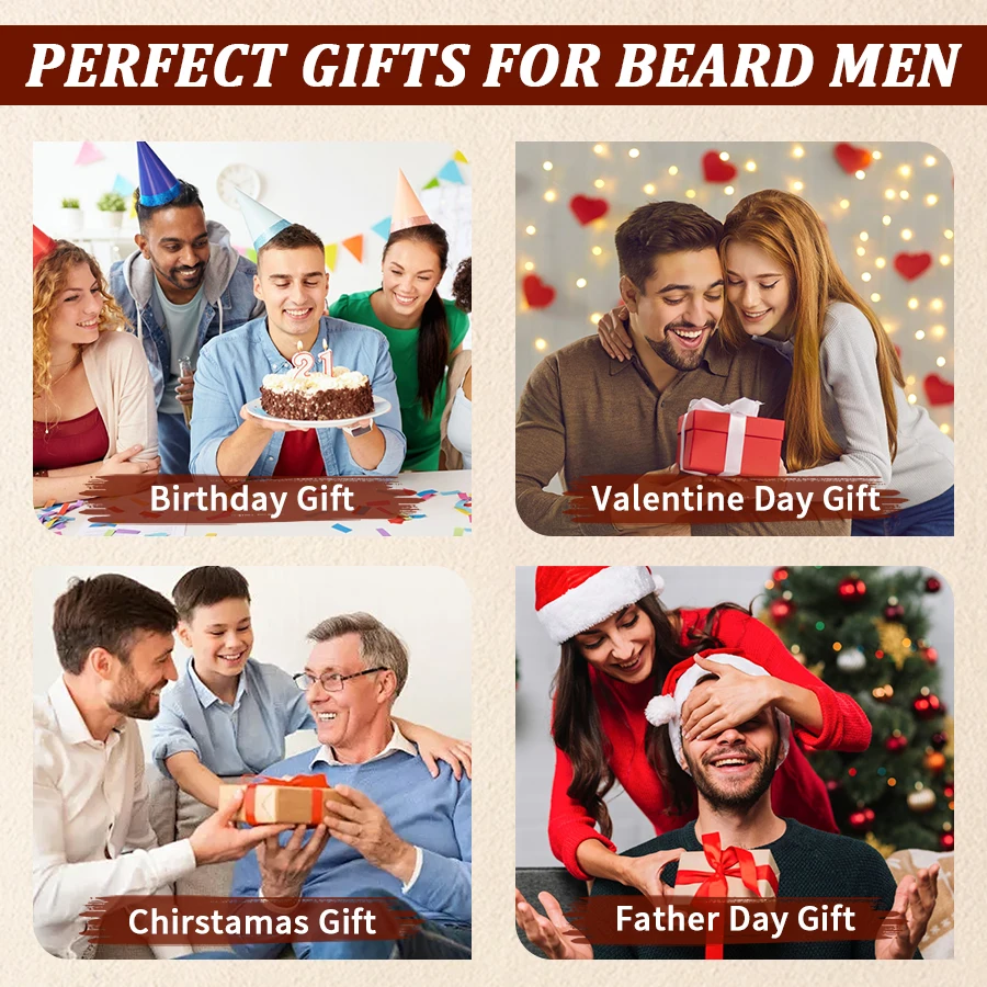 3 قطعة زيت العناية باللحية الطبيعية للرجال ترطيب تنعيم أدوات العناية بالوجه شعيرات السادة مكيف الزيت وتكثيفها