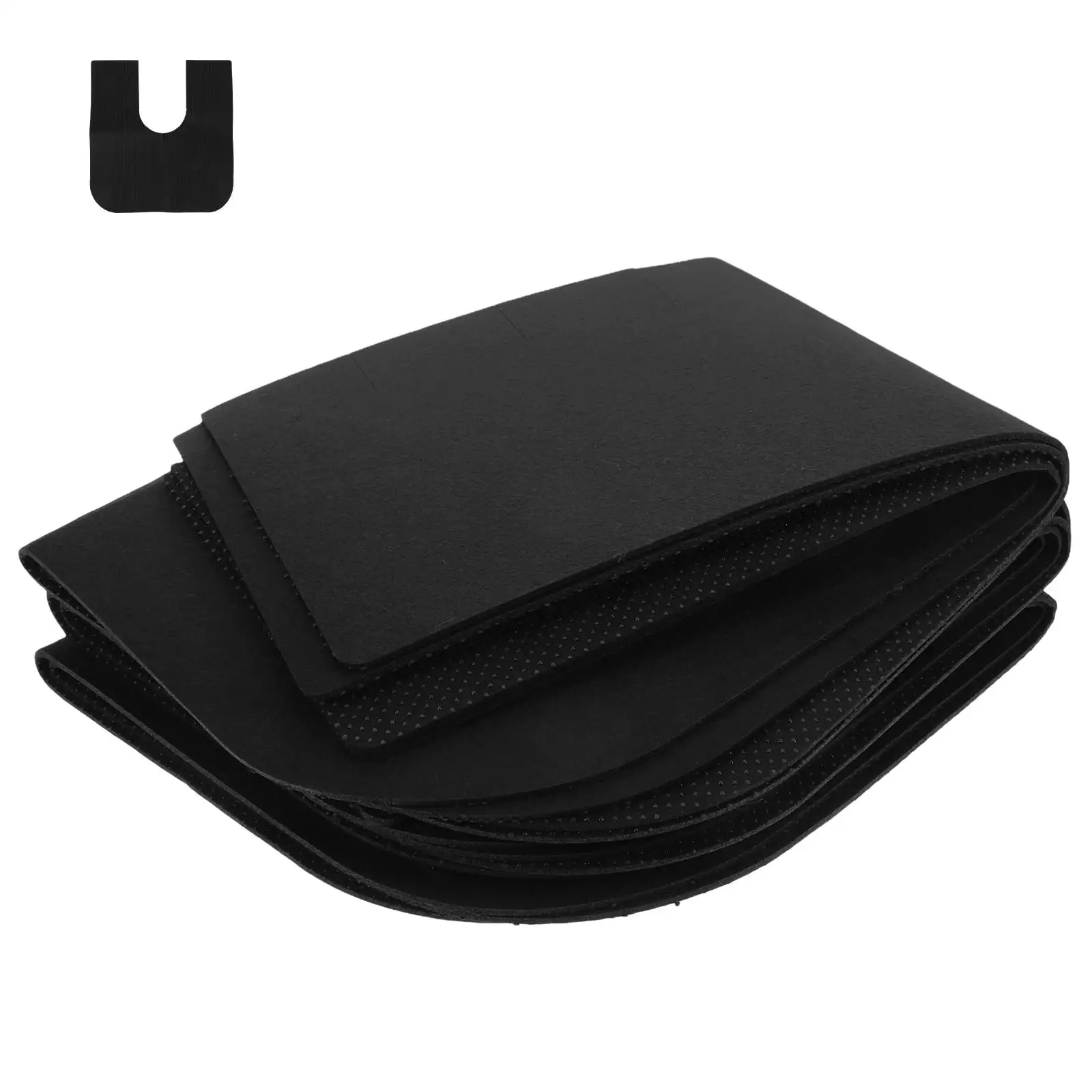 

6 Pcs Toilet Training Pad Reusable Washable Nonslip Bathroom Floor Protector Mat Potty U Shaped Rug Mats Accessories Durability