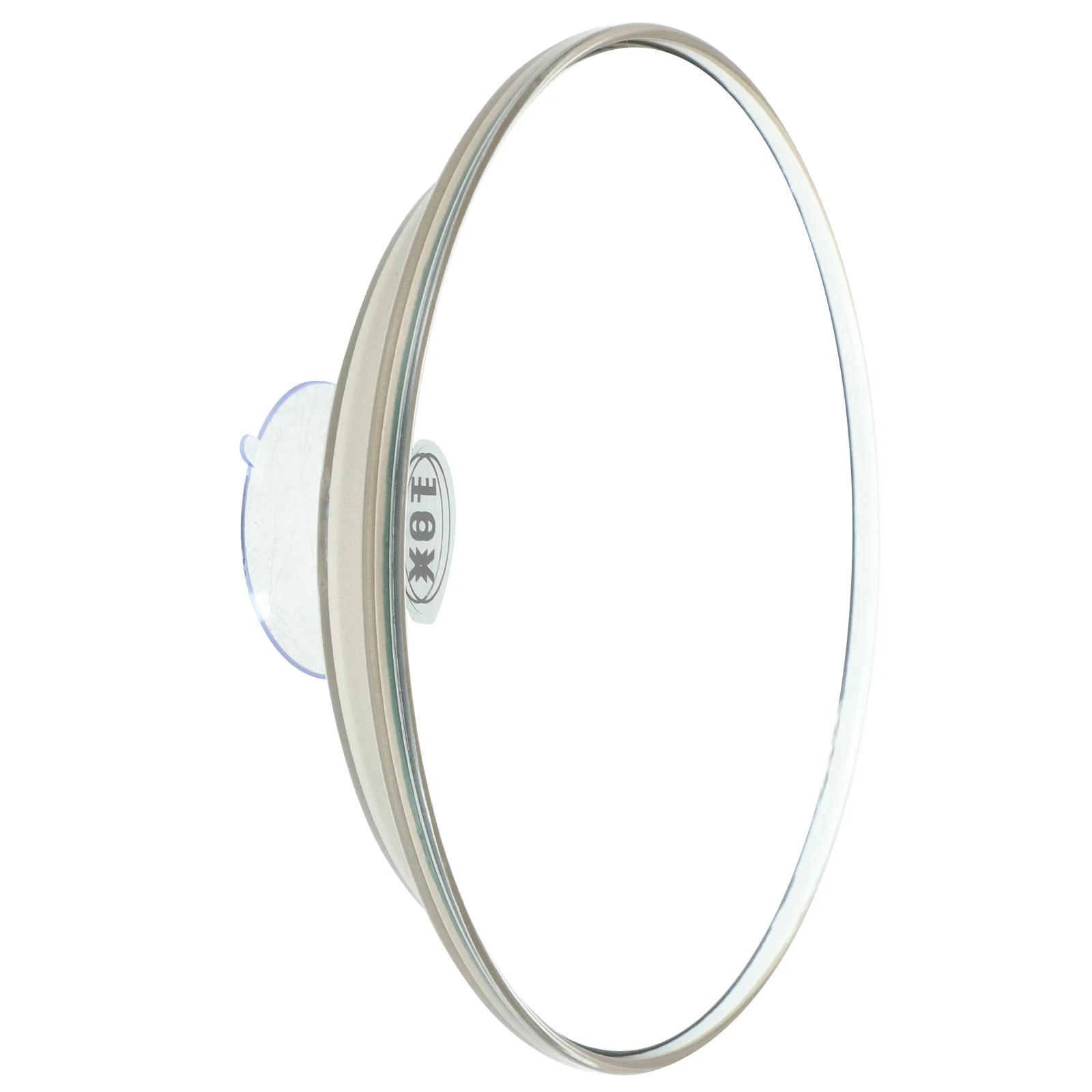 

Suction Cup Magnifying Mirror High Definition Single Side Bathroom Makeup Mirror Modern Design Adjustable Position