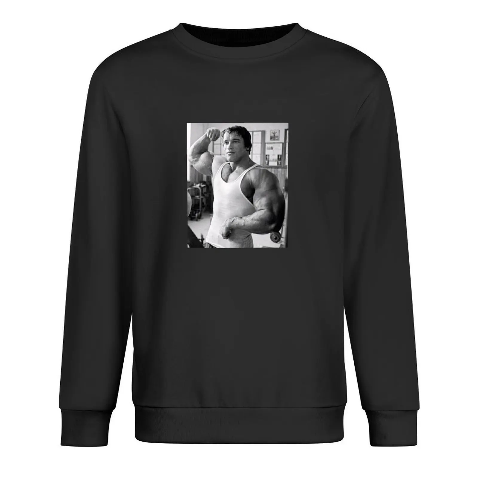 

Arnold gym vest flex Pullover blouse graphic t shirts men anime clothing autumn clothes men's sweatshirt