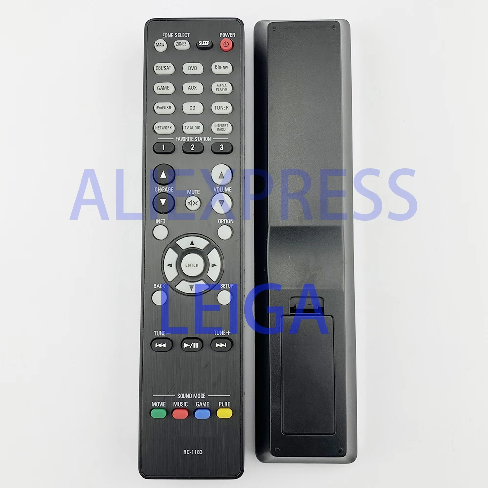 

New Replace RC-1183 Replace Remote Control for Denon AV Receiver AVR-X2000 AVRX2000