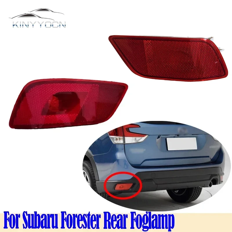 For Subaru Forester 2019 20 21 Rear Bumper Fog Light Reflector Stop Light Rear Fog Light Foglamp Brake Lamp Warning Lamp