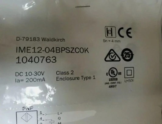 Brand New 1Pcs IME12-04BPSZCOK Full Stock Expedited Shipping