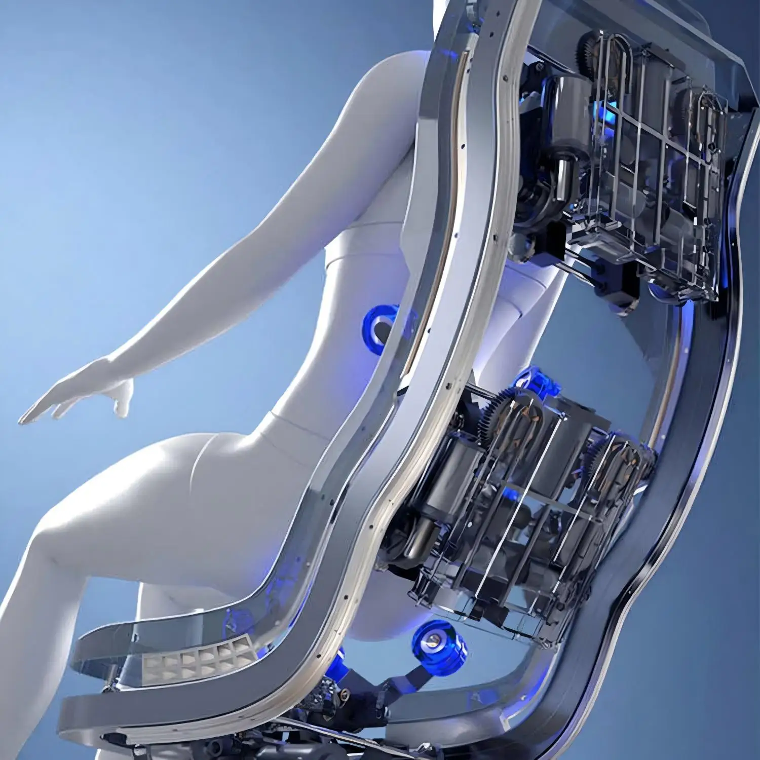 ضمان 3 سنوات كرسي التدليك كامل الجسم صفر الجاذبية الصحة مسح قطني التدفئة AI صوت كرسي تدليك شياتسو أريكة هزاز #5