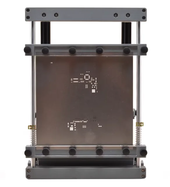 

Настольный ручной принтер для трафаретной печати на печатных платах 250x250 мм, машина для точной выравнивания при печати паяльной пастой