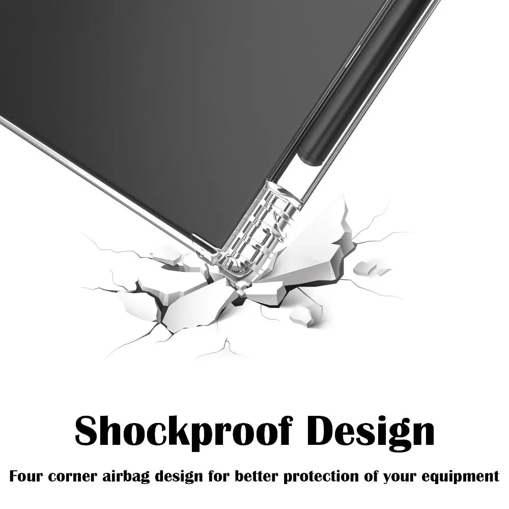 Transparent E Ink Tablet Case Airbag Shockproof e-Reader Cover Soft TPU for Boox Palma/Note Air 3 C B/W Tab 10C - view 5