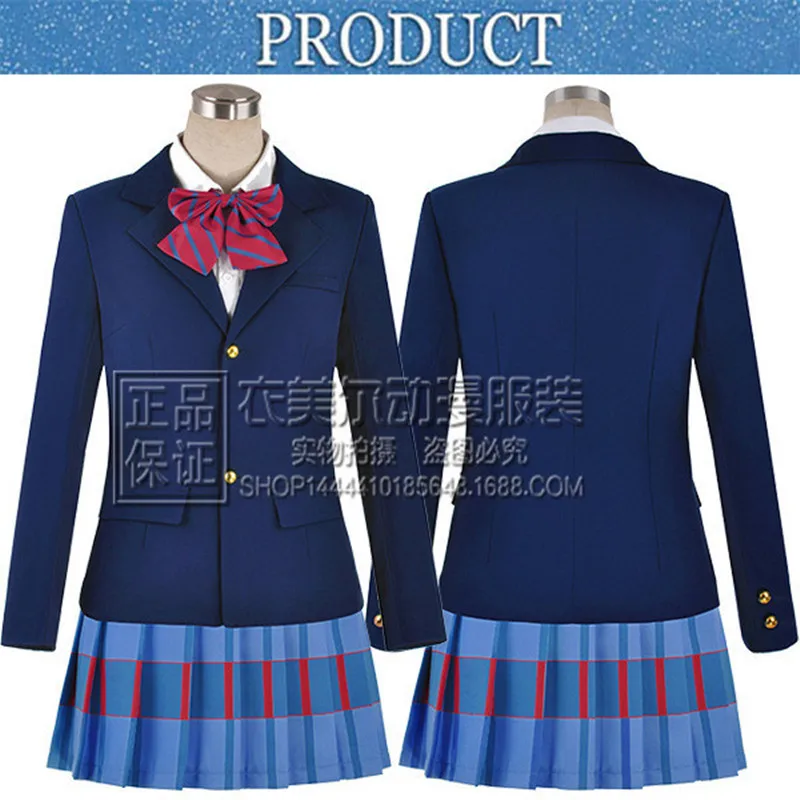 Lovelive Kousaka Honoka Minami Kotori Ayase Eli Tojo Nozomi Nishikino Maki School Uniforms Love Live Cosplay Costumes