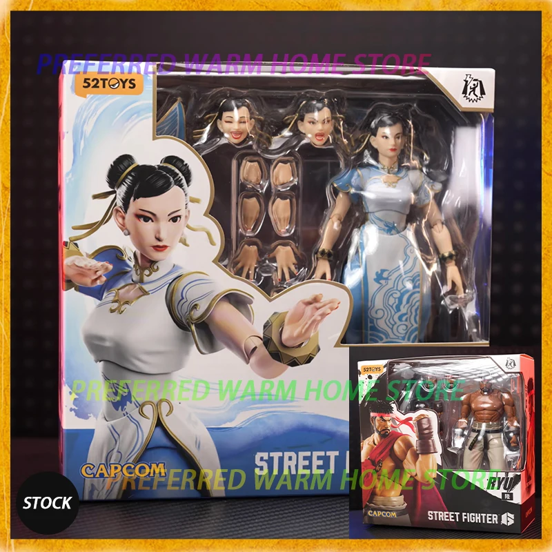 

In Stock Originate 52TOYS FigLite SF Ryu Chun-Li 1/12 15CM Movability Model Toys Chun Li Lightning Dance