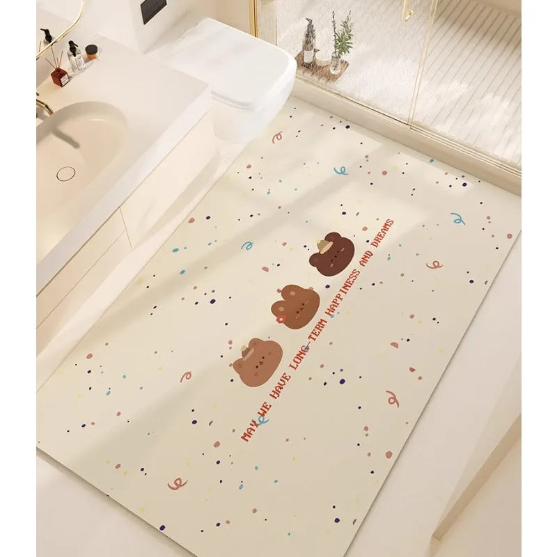 

Bathroom full floor mat toilet toilet large size carpet