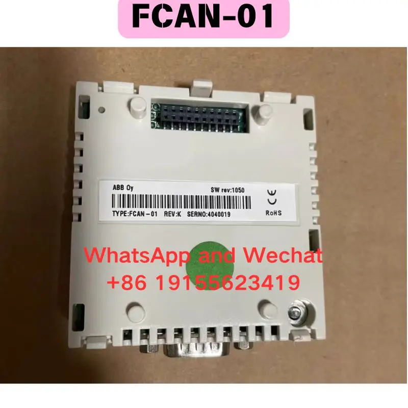 Used OEM disassembled parts FCAN-01 Inverter communication module Functional test OK Fast delivery
