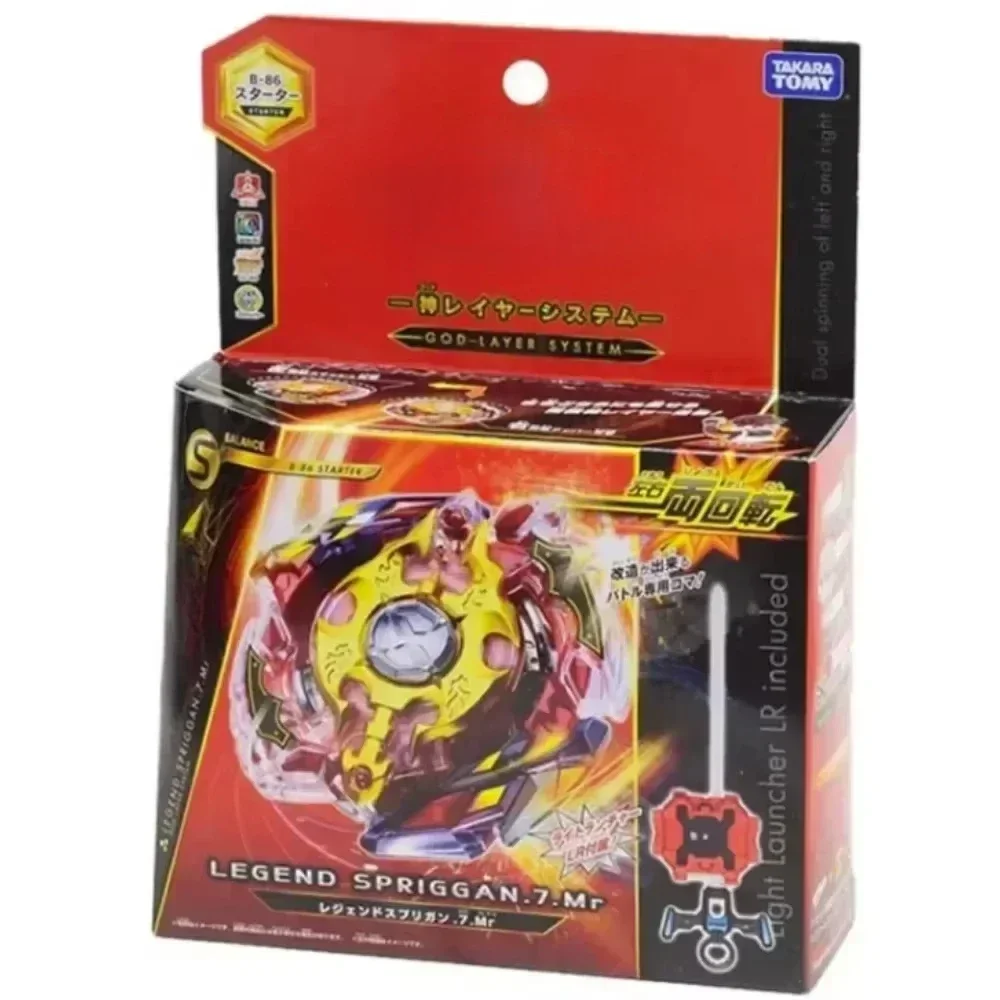 Takara Tomy Bey B-86 Starter Legend Spriggan.7.Mr JUEGO DE TARJETA DE LAMA