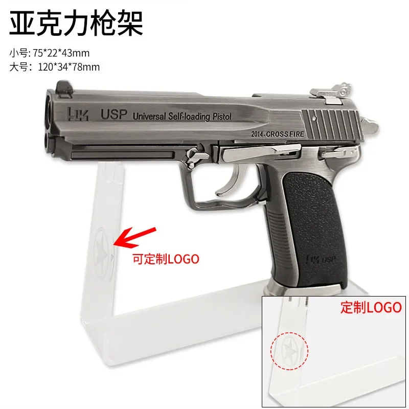 1: 2.05 pistolet stojak ekspozytor dynie akrylowy stojak wystawowy Desert Eagle/ Bereta/ Glock17