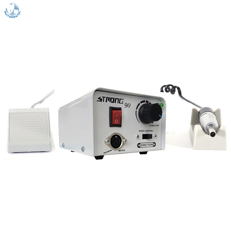 Dental Lab Equipment Micromotor Strong 90 with 108E Handpiece Micro Motor