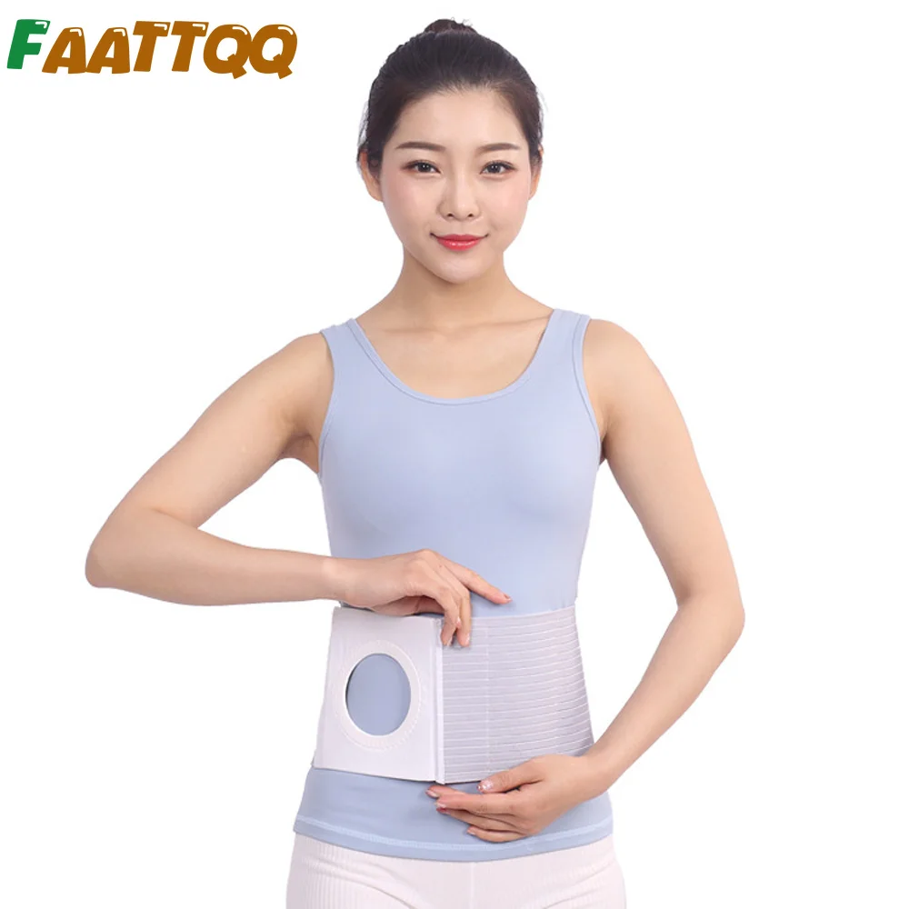 1Pcs Ostomy Belt for Men Women, Ostomy Hernia Belt, Ostomy Belt Unisex Ostomy Hernia Support Belt Abdominal Binder Brace