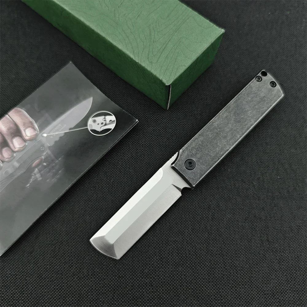 CR 5915 Flipper Folding Pocket Knife Tanto Blade 420 Steel Handles Survival Outdoor Hunting Self-defense Camping Tools