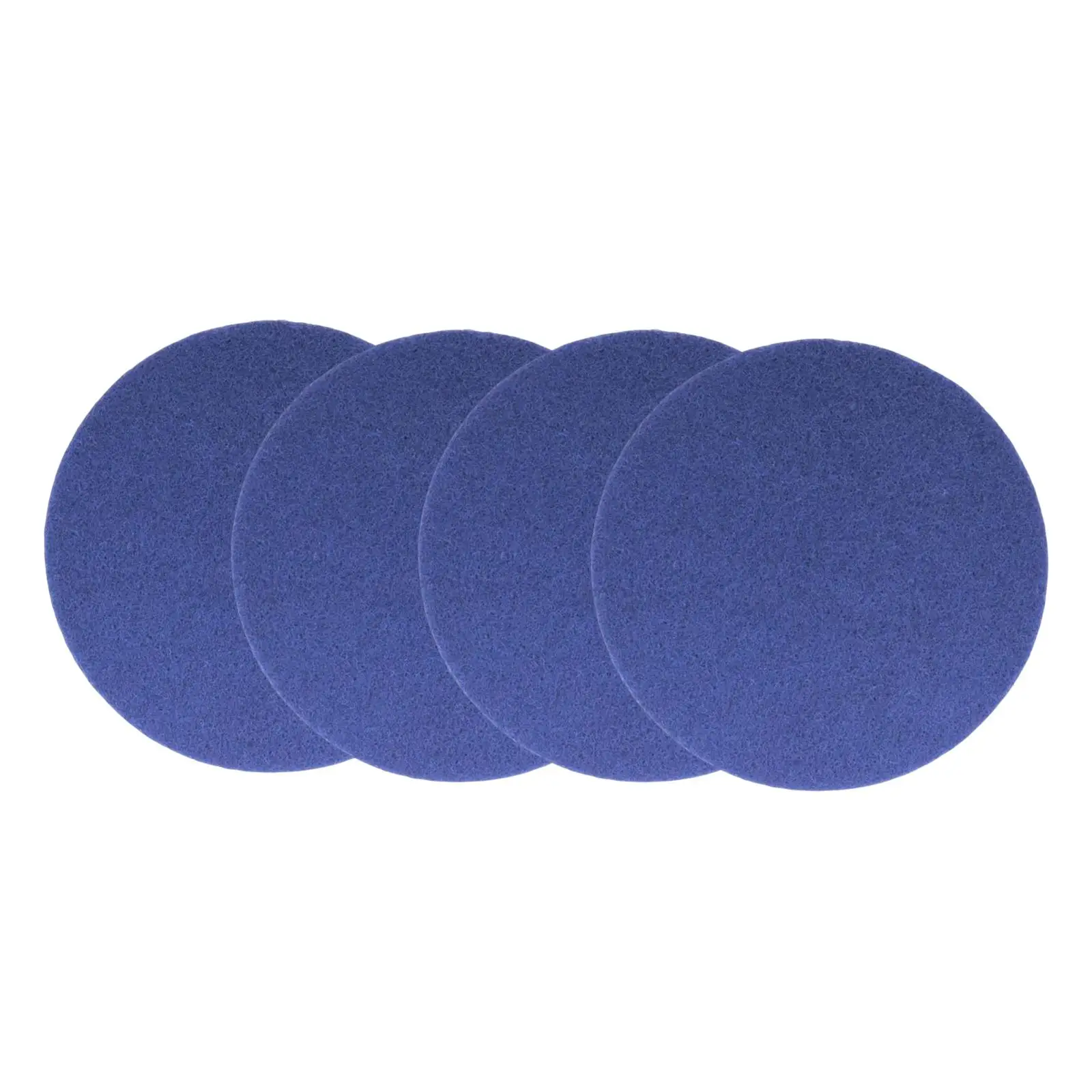 Round Replacement Electric Mop Pads 16.5cm Microfiber Heavy Duty Scrubber for Floor Cleaner Tile Marble