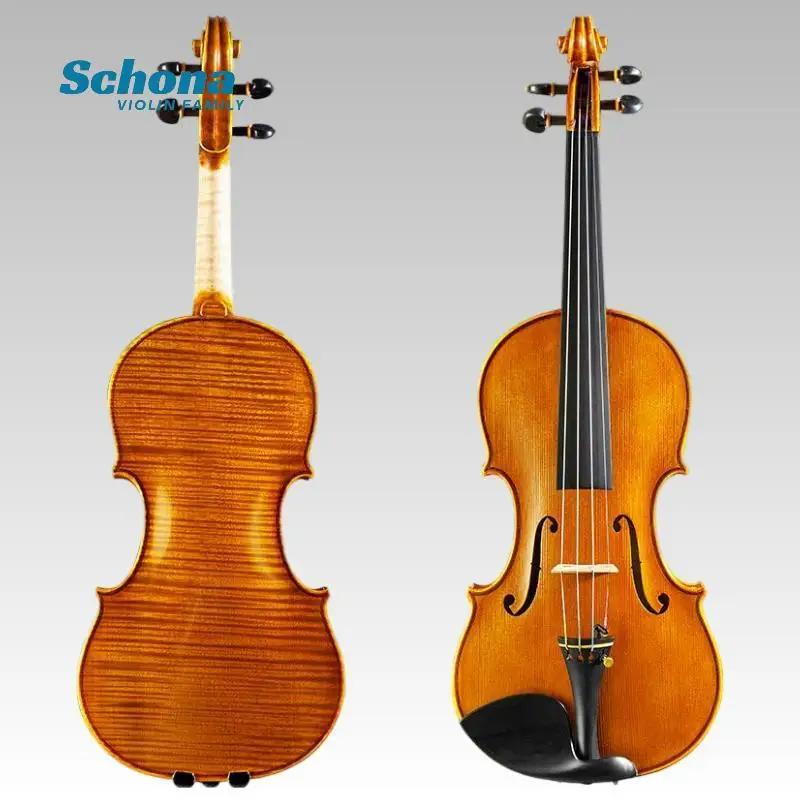 Violin With Italian Craftsmanship And Imported European Wood