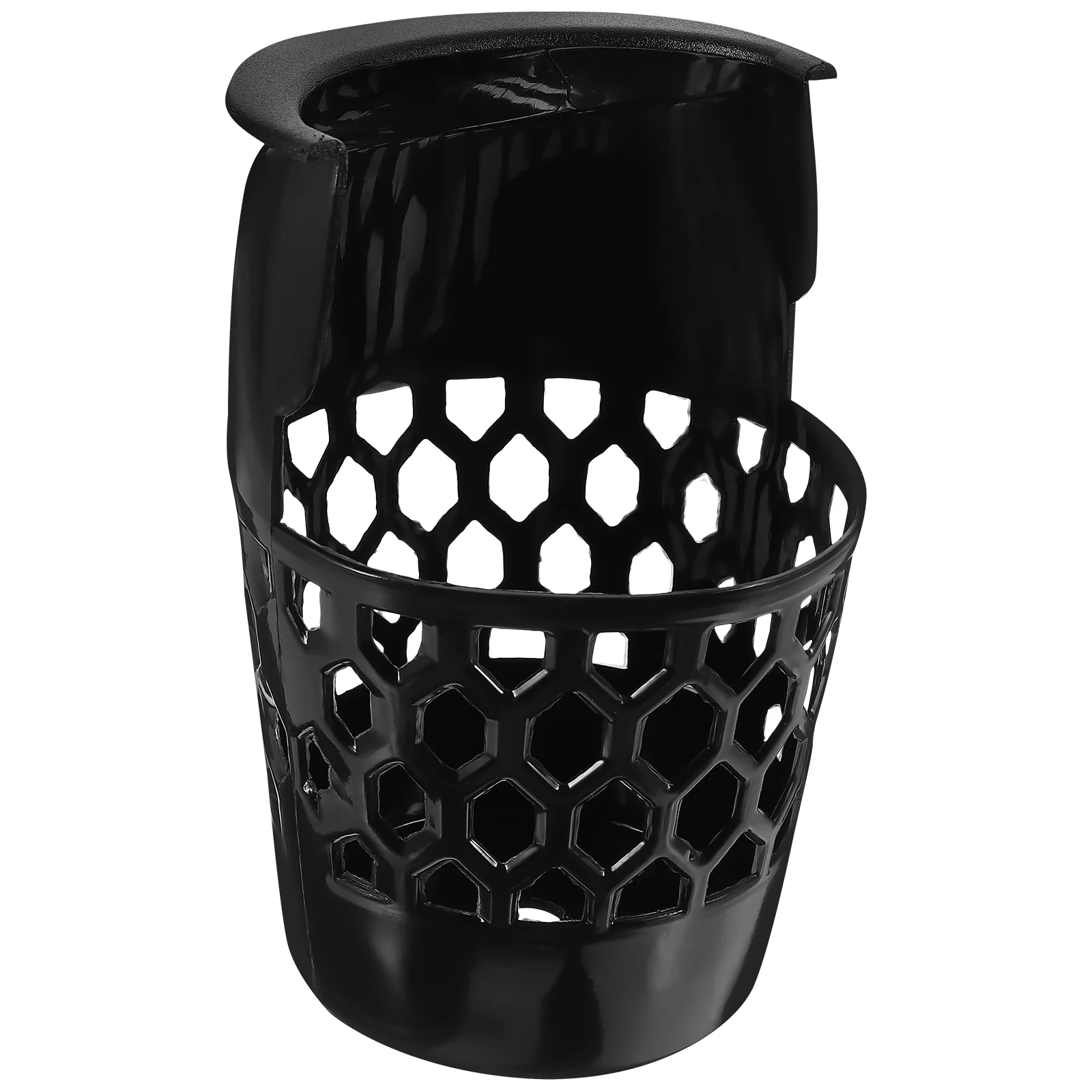 

Basket Billiards Drop Storage Holder Pool Table Rack Container Black Plastic Net Travel