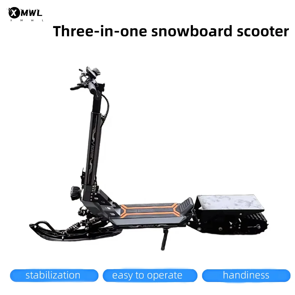 

High quality 800W Adult Three in One Snow Scooter with 11 inch Wheels Electronic intelligent model suitable for skiing