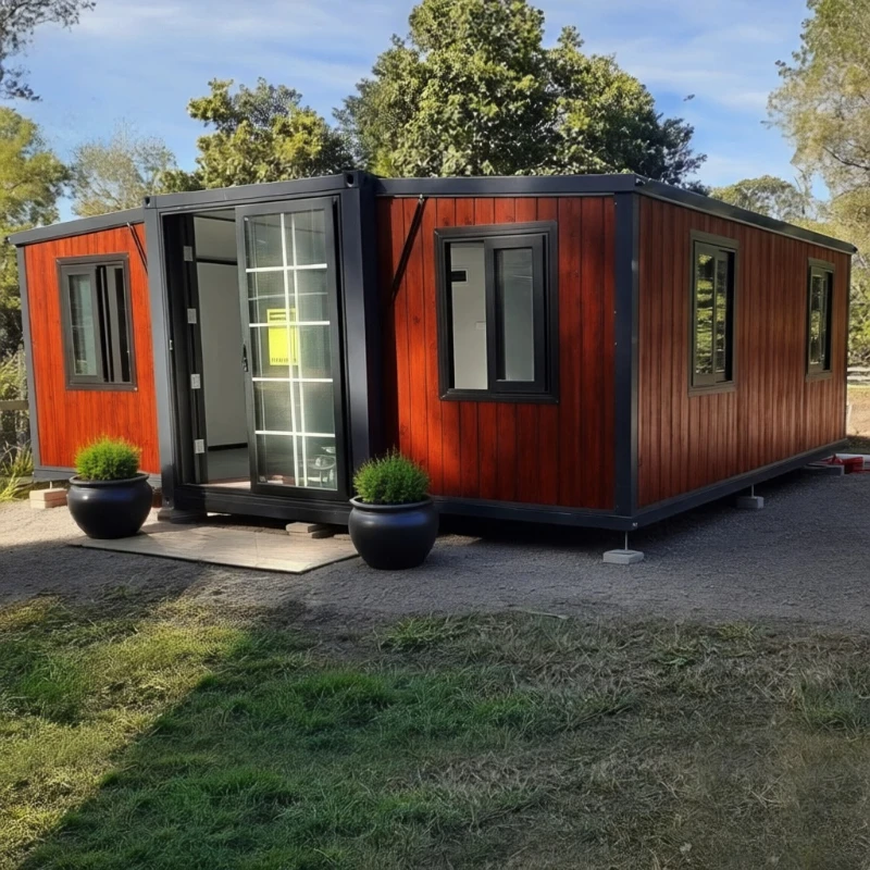 Customized Factory Wholesale Garden Rooms Luxury Prefabricated 20FT 40FT Folding Room Mobile Homes Modular Expandable Container