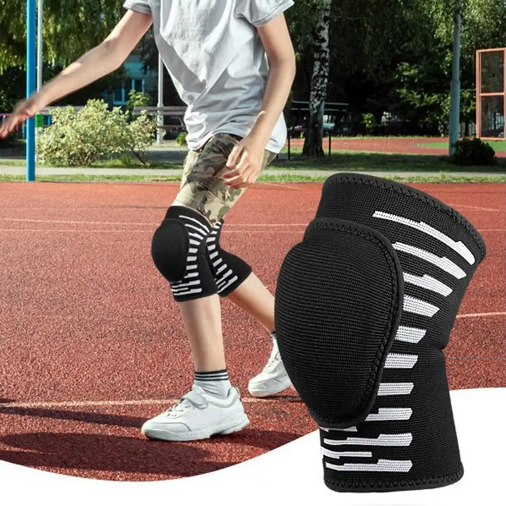 Kids Kneelet 1Pc Practical Stretch Decompression  Children Indoor Dancing Yoga Tennis Knee Support Bracer for Daily Use