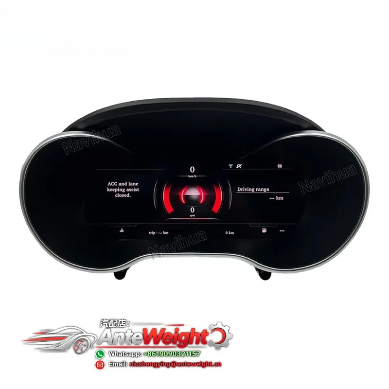 Digital Dashboard LCD Car Dashboard With Apple Carplay Android Navigation Screencasting Function for C Class W205