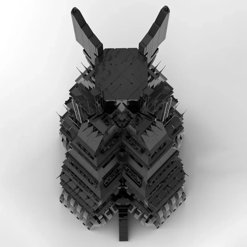 

Модульная модель башни Magic Rings из строительных блоков, технологичные блоки, рождественский конструктор, подарки для самостоятельной сборки