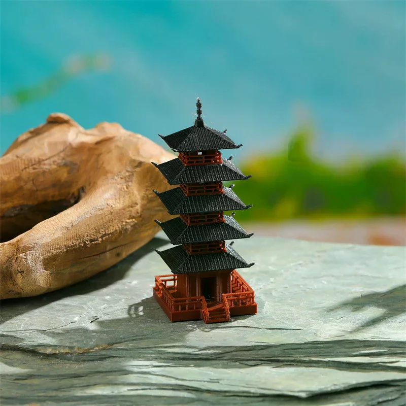 Mini Pagoda Statue Chinese Anc - Mini Bonsai Zen Garden review and price