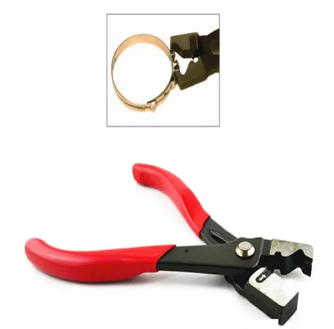 automobile Vice type pipe bundle pliers Dust boot pliers clamp pliers Curved ball cage throat snap pliers car tool