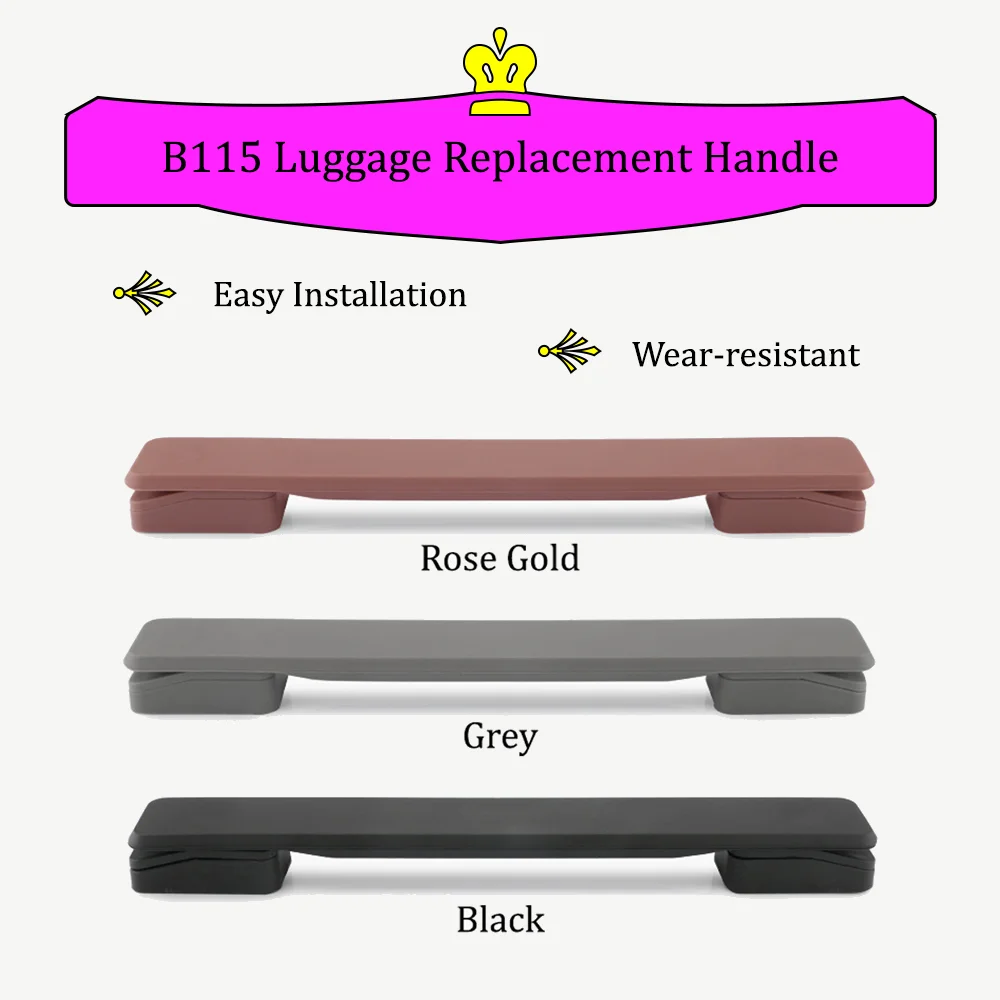 B115 Trolley Case Handle Accessories Hand Carry Repair Applicable Suitcase Luggage General Customization Handle Repairing Parts