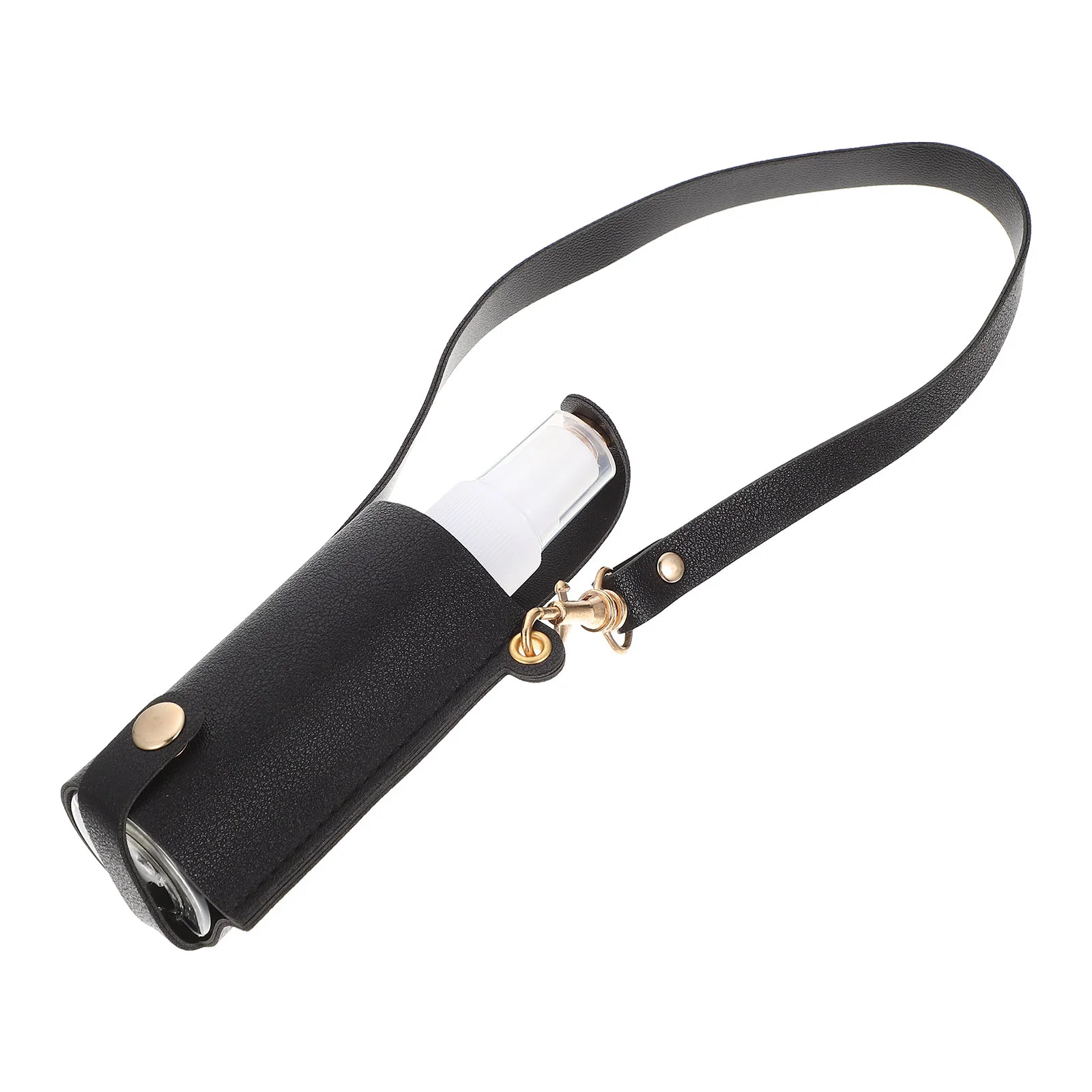 Empty Travel Lotion Bottle PU Case Spray Hand Holder Stylish Practical Easy Storage Fill Liquid Car Perfume Toiletries