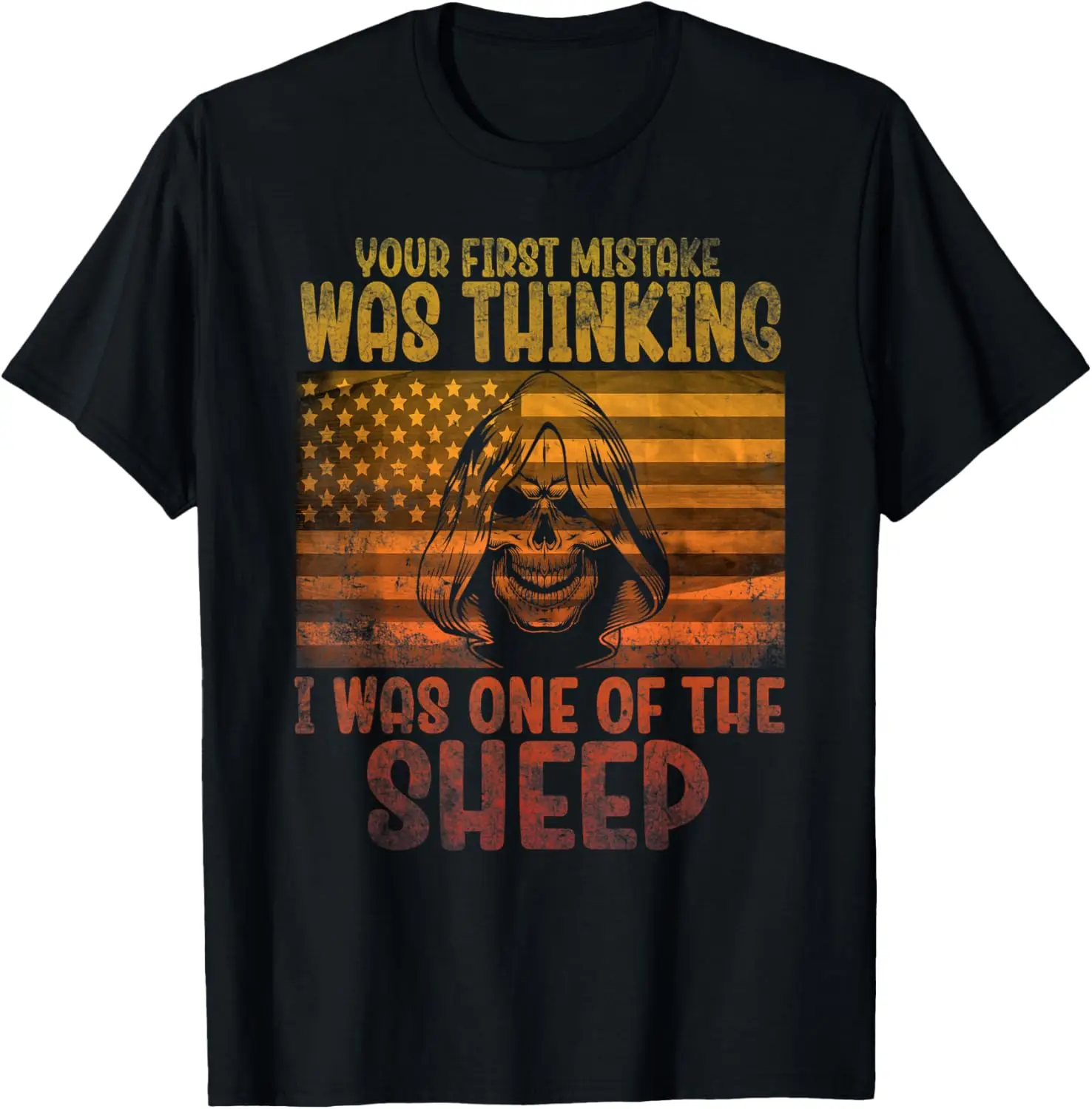 Lion Your first Mistake was thinking I was one of the Sheep T-Shirt