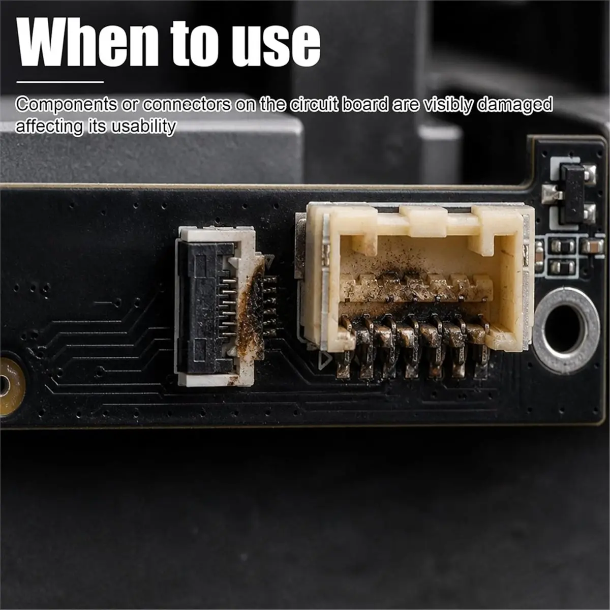 Supernew ABDD Replacement Extrusion Interface Board Kit for P2S 3D Printer, PCB Adapter Circuit Board with 2 Mounting Screws