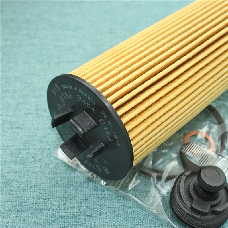 Car Oil Filter Kit 11428570590 For BMW F39 F45 F46 F48 U06 U11 216i 218d 220 X1 X2 20d i 25d Mini Cooper CLUBMAN F54~F60 Engine