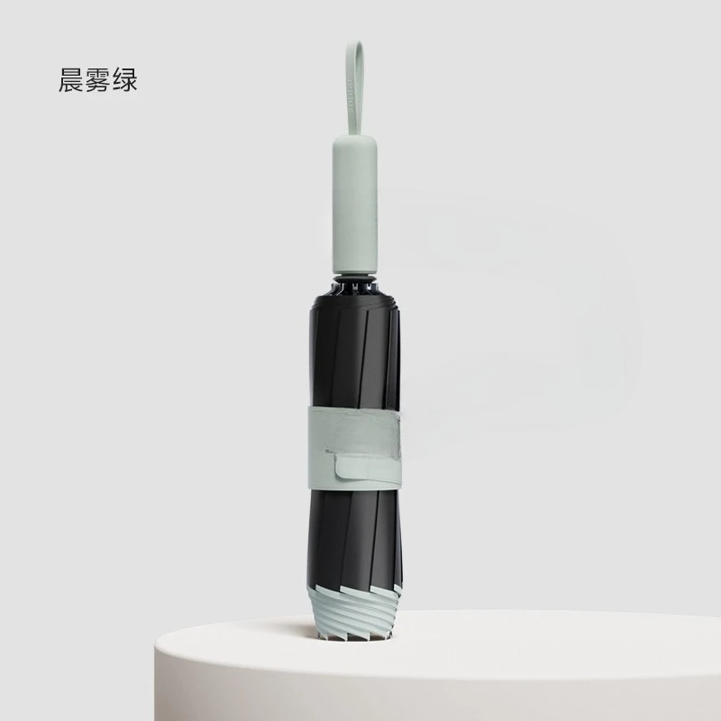 Parasol automatic reverse umbrella vinyl weather and rain sunscreen enlarged and thickened cross-border new products