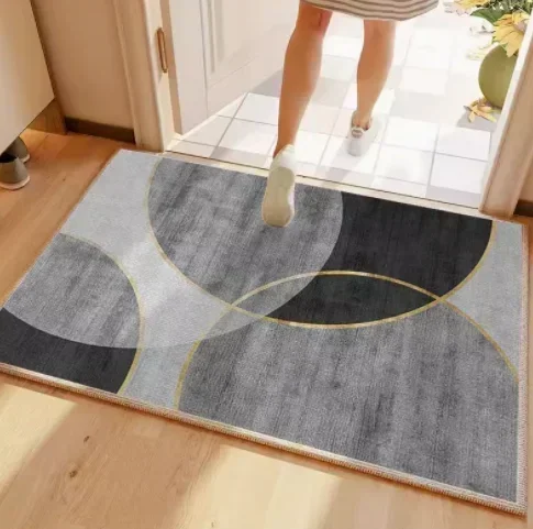 Household anti slip foot mats with a high-end feel rugs for bedroom