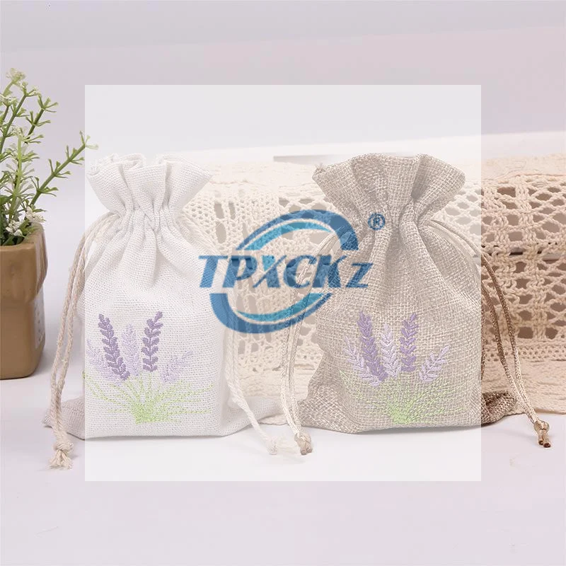 1Pcs Embroidery Lavender Pouches Aromatherapy Bag Perfume Storage Essential Oil Case Lavender Pouches Dry Flower Aroma Bags
