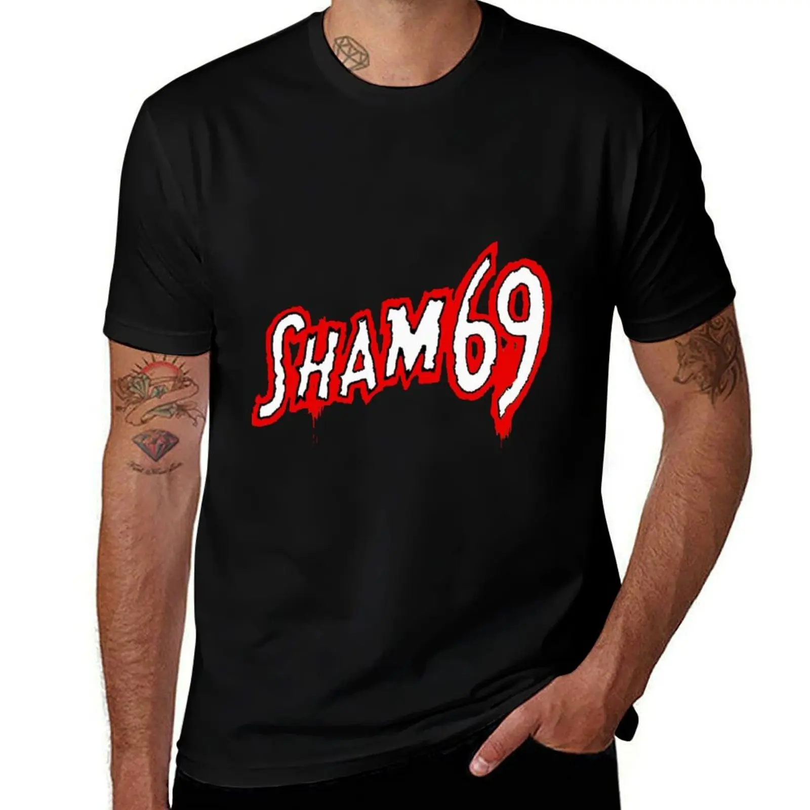 

Sham 69 T-Shirt t shirts with prints man t shirt cotton man t shirt graphic T-Shirt