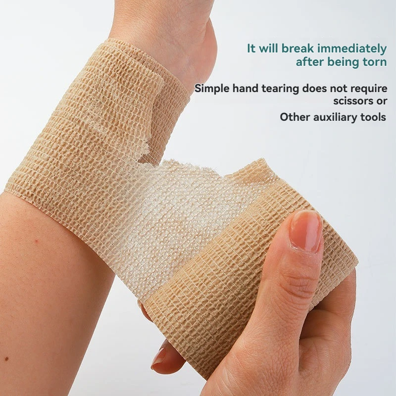 Elastic Self-Adhesive Non-Woven Fabric Student Finger Support Tape for Sports First Aid Bandage Wrap Versatile Elastic Bandage