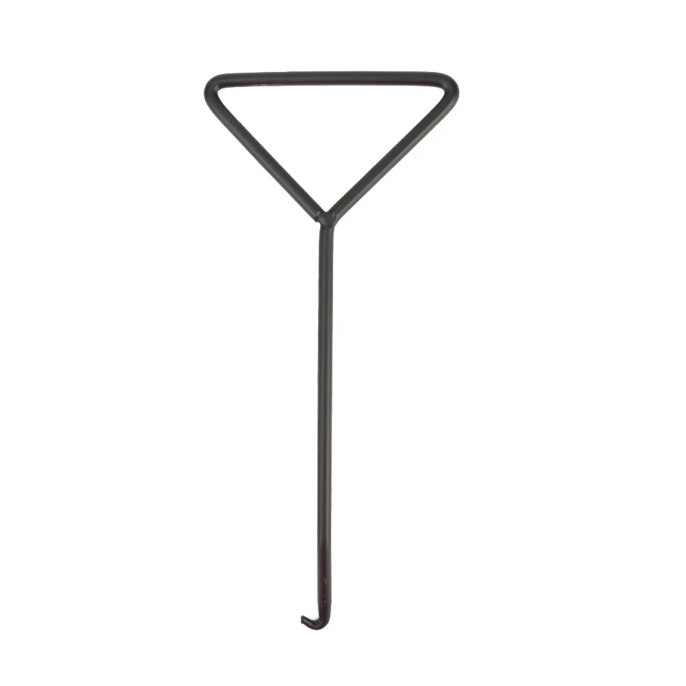 ท่อไอเสียท่อฤดูใบไม้ผลิ Hook PULLER เครื่องมือรองเท้าฤดูใบไม้ผลิ T-Handle สีดําเบรค Drum Hook PULLER ยาวนานใช้สปริงเหล็ก