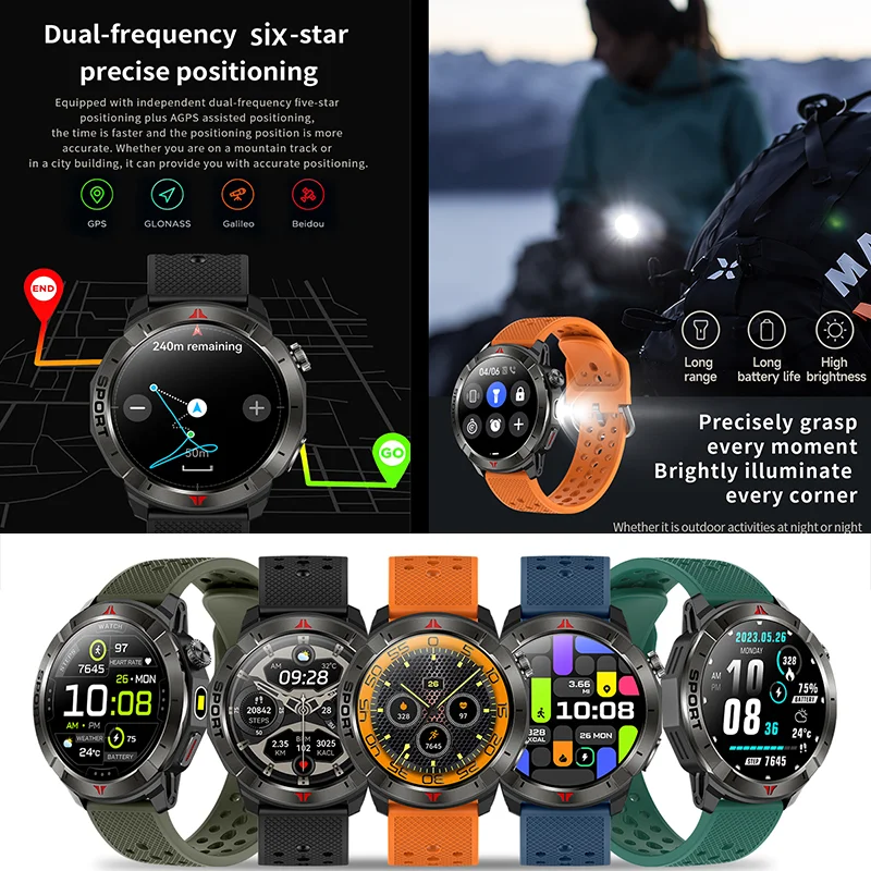 For HUAWEI New GPS Smart Watch 1.43