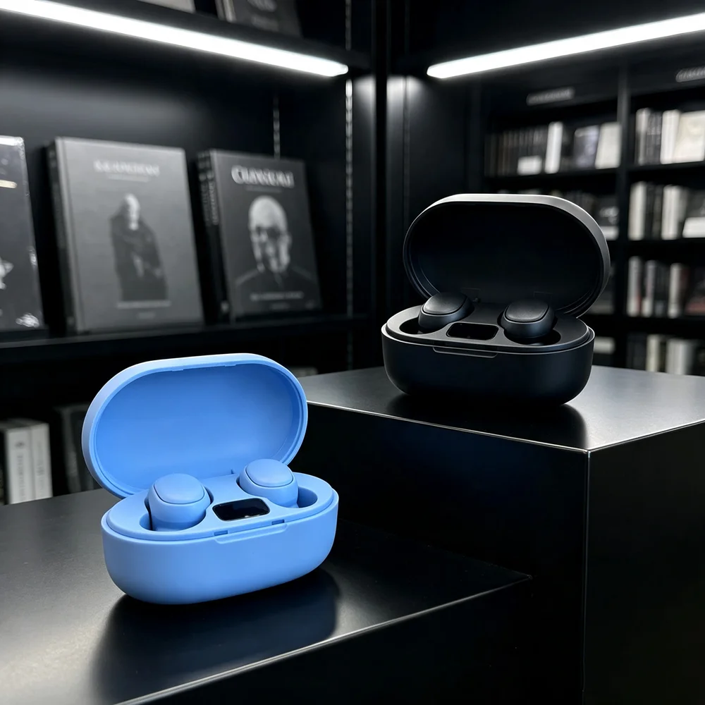 TWS Bluetooth Headphones Wireless Earbuds Sleek Bluetooth Earphones Perfectly Complement Modern Fashion and Urban Streetwear