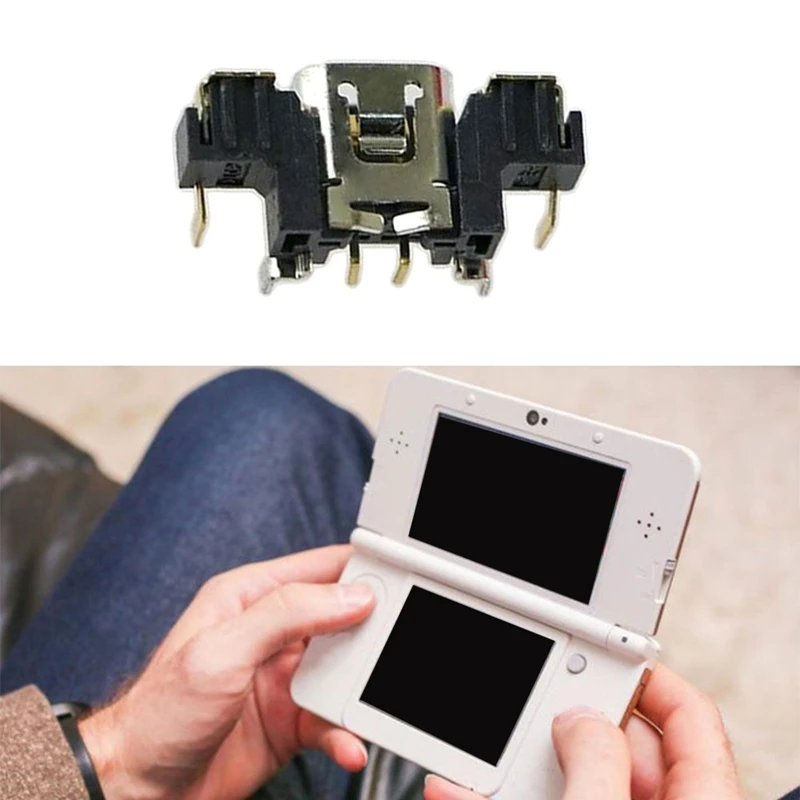 Universal Charging Port Spare Parts Power Supply Port Repairing Charging Socket For NEW3DS XL/NEW3DS LL