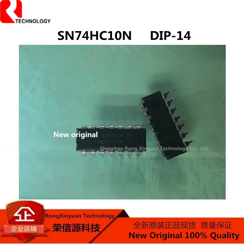 10Pcs SN74HC02N SN74HC02 SN74HC08N SN74HC08 SN74HC10N SN74HC10 SN74HC14N SN74HC14 SN74HC32N SN74HC32 SN74HC393N SN74HC393 novo